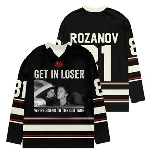 ROZANOV v2 Hockey Jersey, Heated Rivalry Hockey Jersey, Connor Storrie Shirt, Movie Inspired Shirt