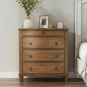 Classic Vintage Bedroom Dresser with 3 or 4 Drawers, Stylish and Practical Storage Furniture for Any Modern or Traditional Home girl gift