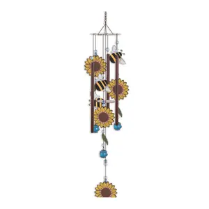 Sunset Vista Designs Wind Chimes with Bees or Ladybugs