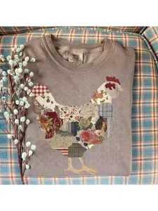 VINTAGE PATCHWORK CHICKEN
