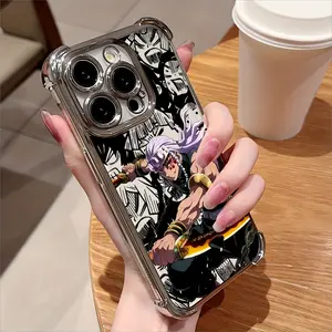 Uzuis Tengens Anime Killer Demon Phone Case for iPhone 17 16e 16 15 14 13 12 11 Mini Pro Max Air X XR XSMAX 8 361 Plus Dropproof Transparent Soft Back Case, Shockproof Case, Anime Design, Scratch Resistant, Injection Molded, Anime Fans, Casual Users