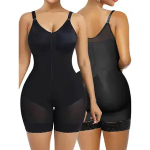 Colombianas Corset High Compression Full Body Shaper Girdles Woman Adjustable Clasps Buttock Lifter Slimming Push Up Body Shaper