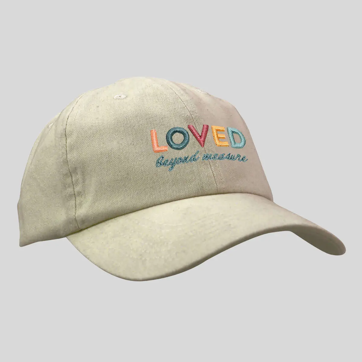 Kerusso Womens Cap Loved Beyond Measure, Clothes, Female, Adjustable, Casual