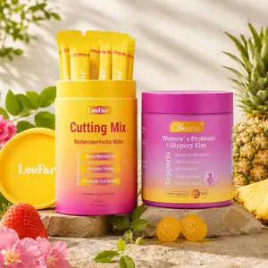 [Live Exclusive] LEEFAR Glow Up Duo — She Juicy Women’s Probiotic + Slippery Elm & Cutti