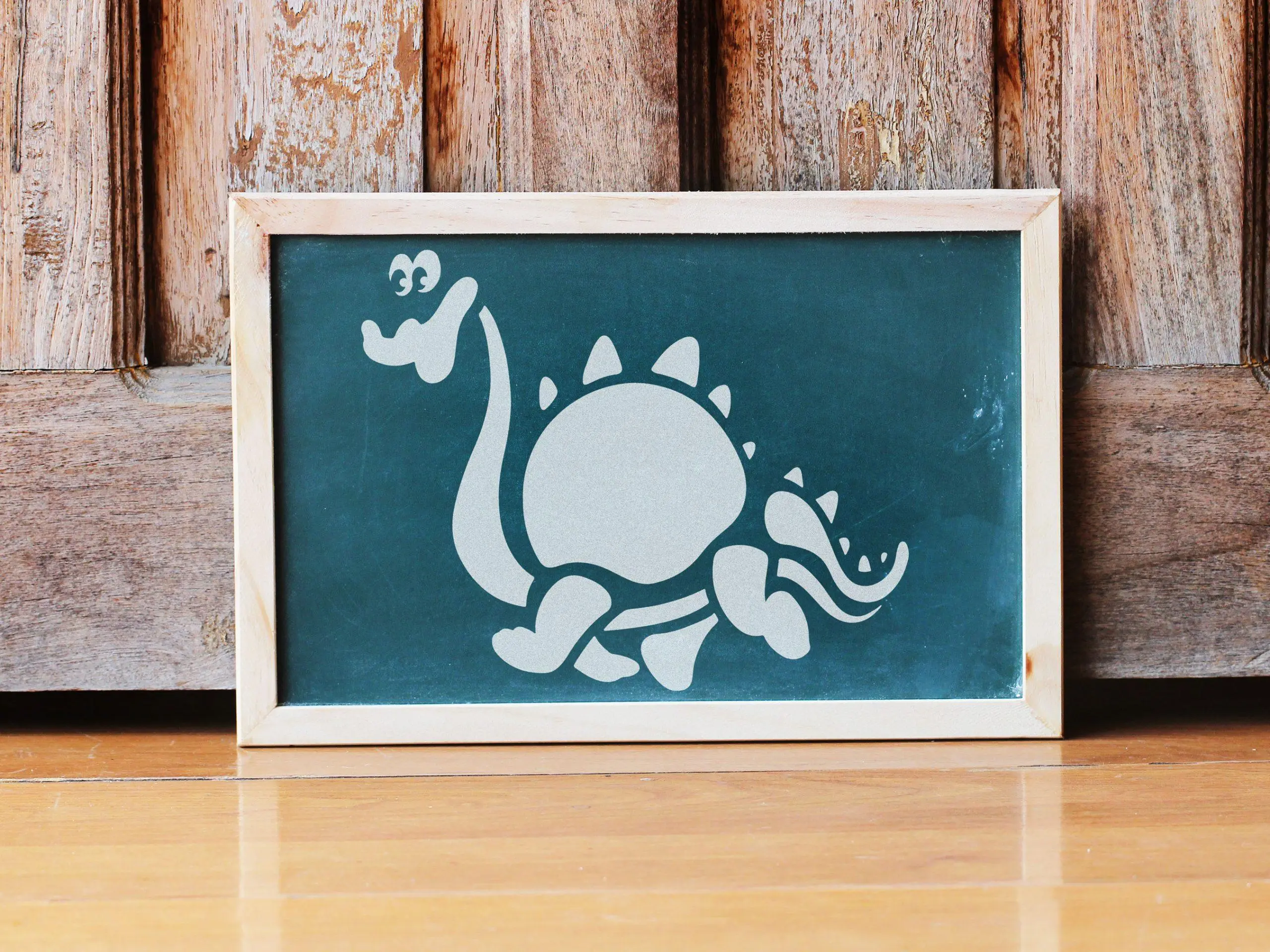 Funny Dinosaur Stencil - Art and Wall Stencil