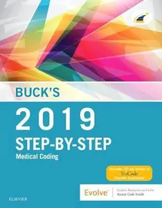 USED-Buck's Step-By-Step Medical Coding, 2019 Edition by Elsevier (Paperback)
