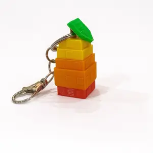 Grow a Garden Charm Mango Keychain for Roblox Lovers Compact Portable Fun Addition to Key Collection US