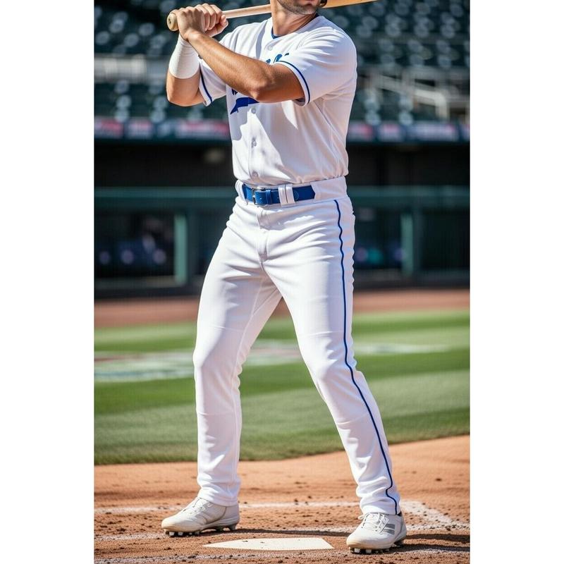 Easton | RIVAL+ Knicker Piped Baseball Pant | White/Royal | Youth | XLarge