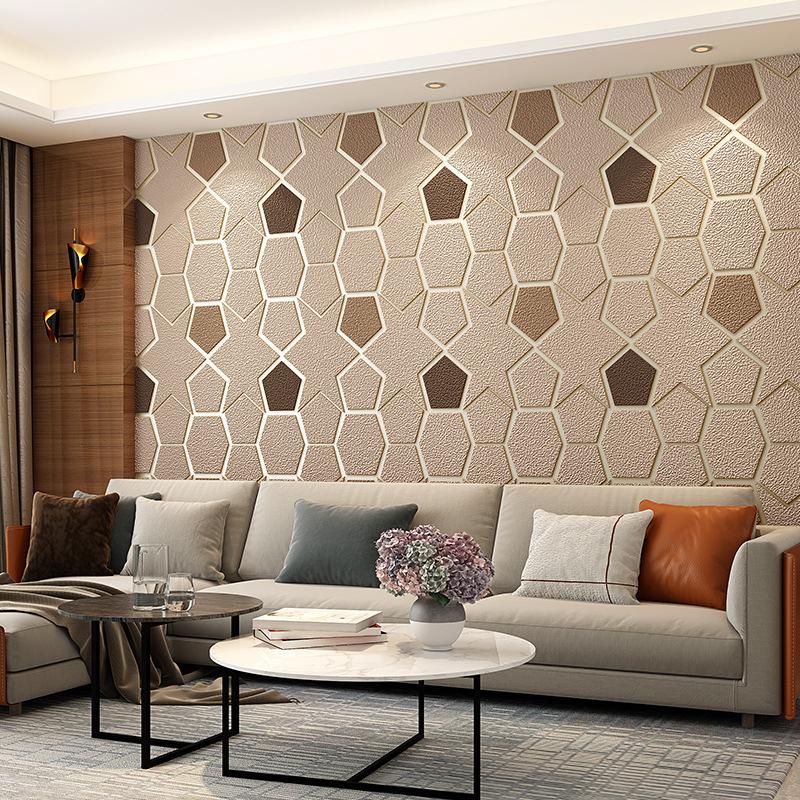 Deerskin Velvet Minimalist Wallpaper – Modern Abstract Design for Living Rooms and Bedrooms