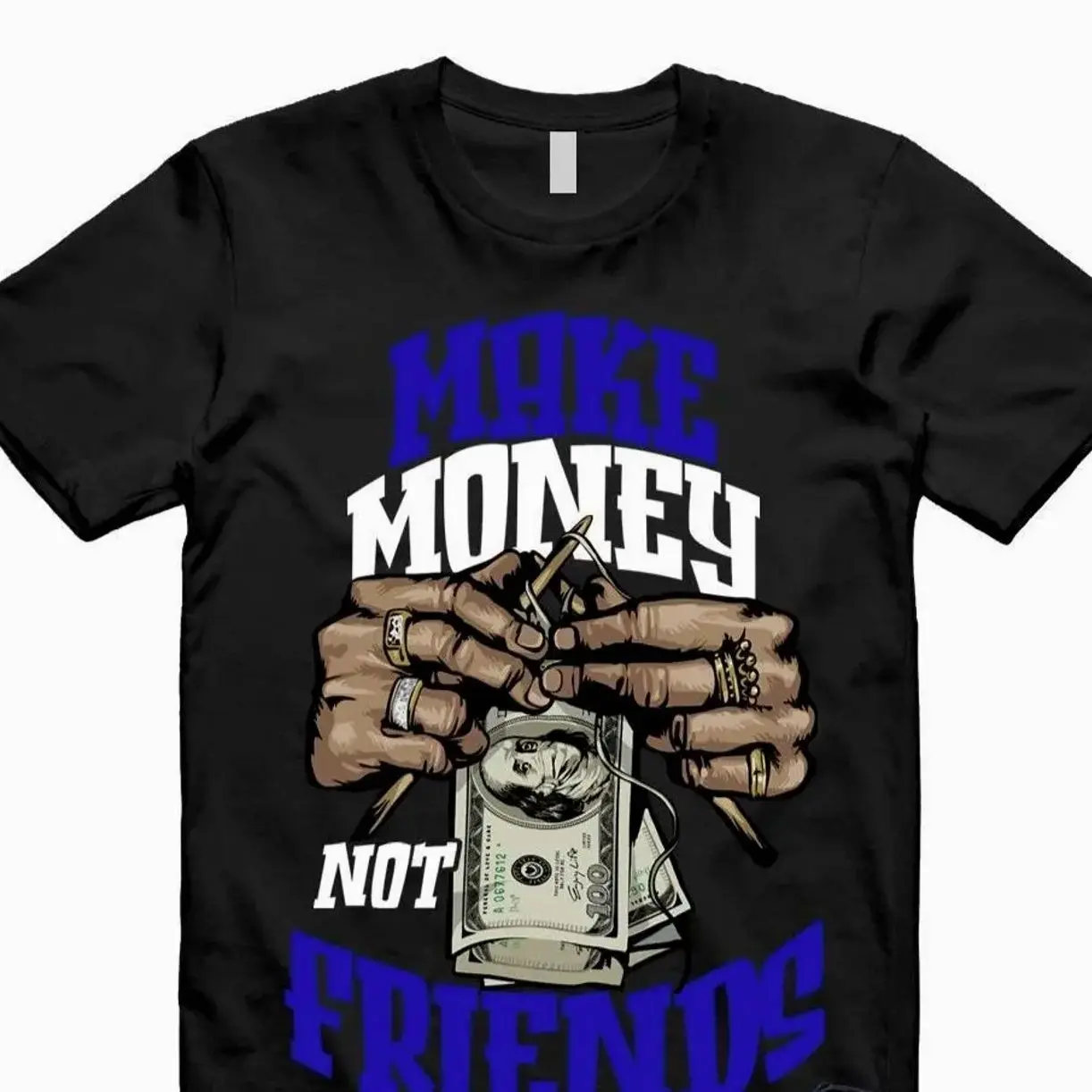 Royal Reimagined 1 Blue White Black T Shirt Match MM W3H