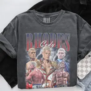 Cody Rhodes Vintage Shirt, Fashion Cotton, Full Sizes, For Men, For Women