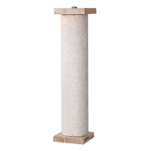Cats Scratching Post Natural Sisal Rope Scratcher 13in Kitten Scratchers