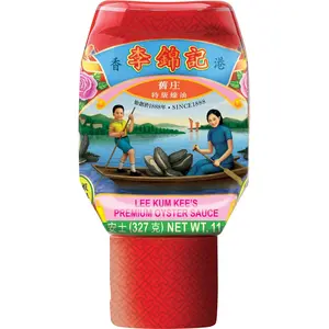 Lee Kum Kee Premium Oyster Sauce 327g Squeeze Bottle - Authentic Hong Kong Style, Rich Umami Flavor for Stir-fries, Marinades, and Dips