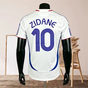 2006 Away No.10 Zidane ShortSleeve Soccer Jersey