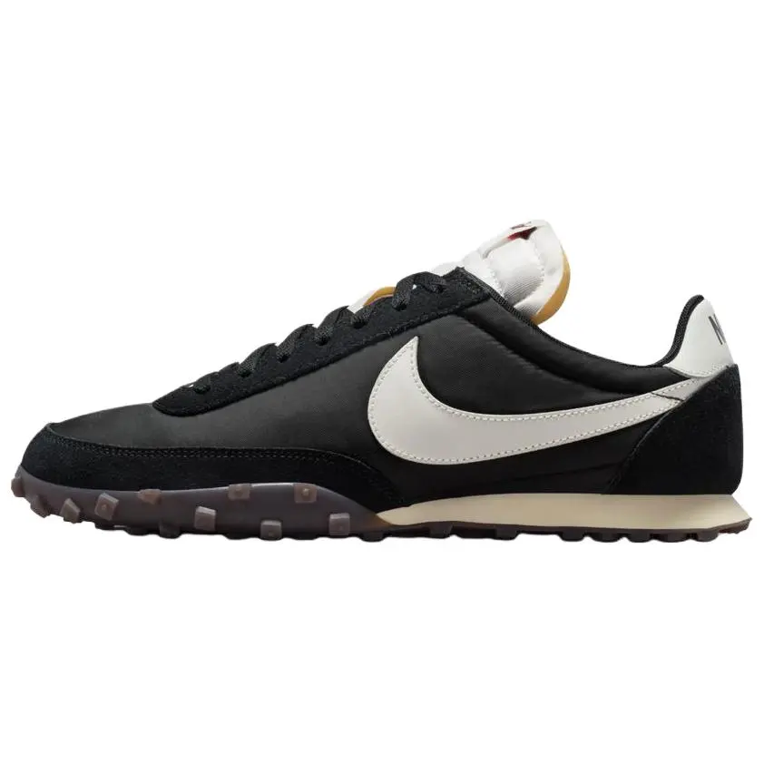 Nike Waffle Racer Casual Shoes Unisex Black White Comfort IM8658-001
