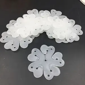 10pcs Durable Plastic Balloon Clips - Fast-Sealing Relaxed Design for Football, Wedding & Birthday Party Decorations - White Versatile Clamps for Secure Balloon Attachment, Balloon Supplies, Event Decoration Essentials, Shiny Finish, Smooth Surface