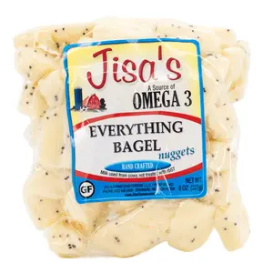 Everything Bagel Cheese Nuggets | 8 oz | Jisa's Farmstead Cheese