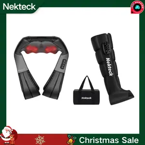 Nekteck Neck Massager & Wireless Full Leg Massager, Holiday Gift Massager
