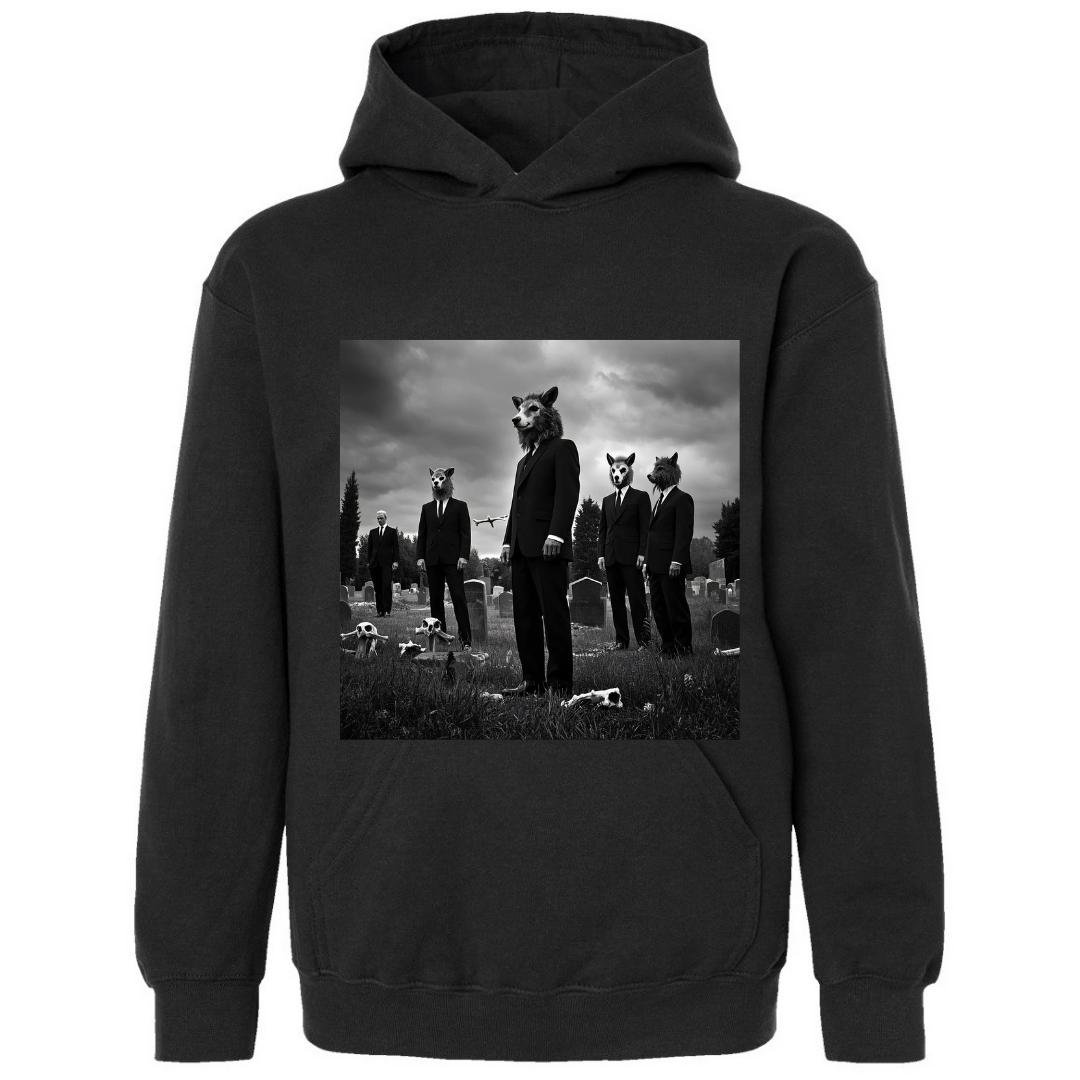 Unleash Your Inner Maverick | Animal Headed Gentlemen Hoodie - Mysterious Elegance Meets Unique Style