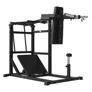 Pendulum Squat Machine - Plate Loaded Hack Squat Machine for Lower Body Strength Training in Home Gym Workout Equipment