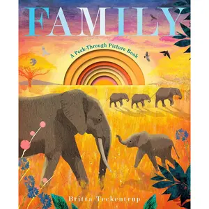 Family: A Peek-Through Picture Book Hardcover – Picture Book, March 4, 2025