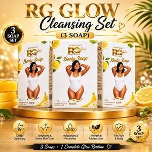 RG Glow Cleansing Set – 3 Soaps
