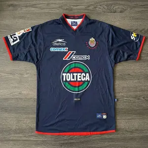 [Sale Today] - Chivas De Guadalajara 2001-02 Third Soccer Jersey - Full Print Logo