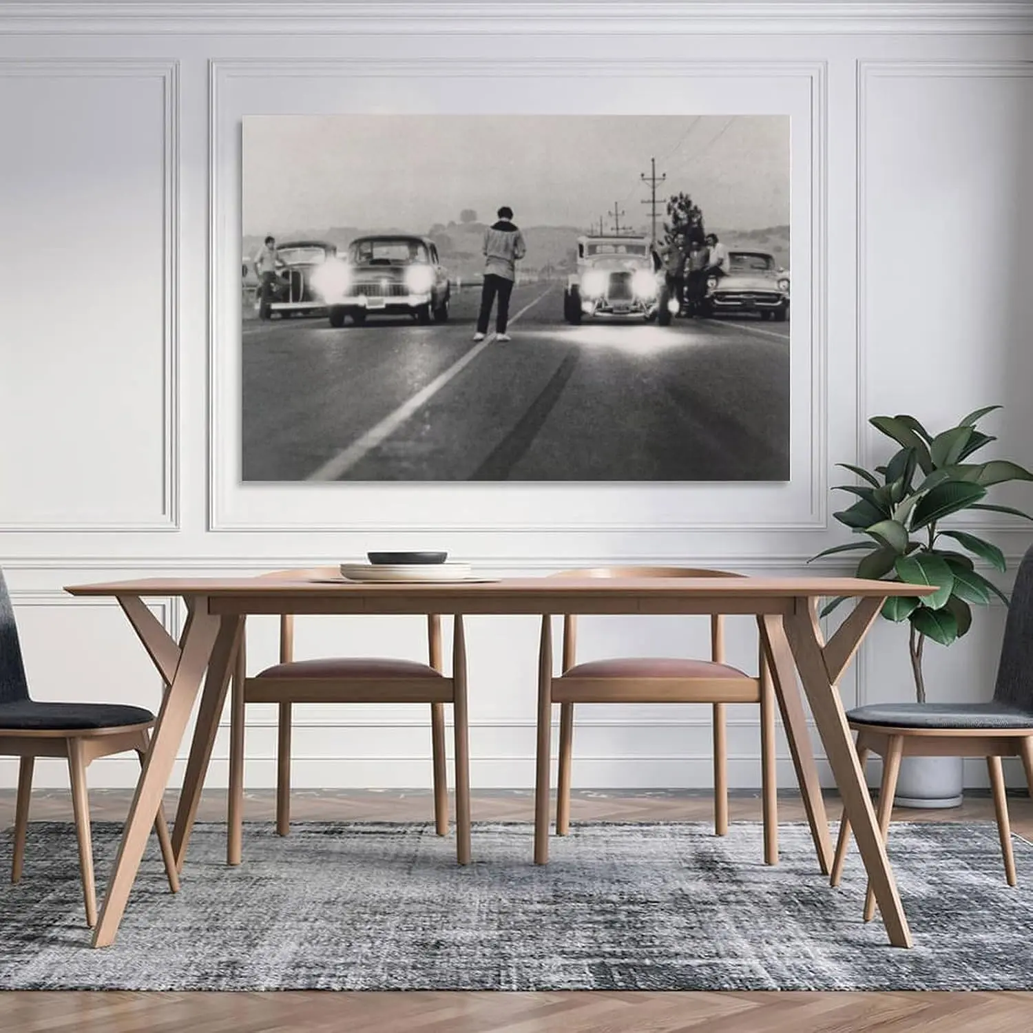 American Graffiti Movie Poster Wall Art Poster Bedroom Prints Home Decor Hanging Picture Canvas Painting Posters 12x18inch(30x45cm)