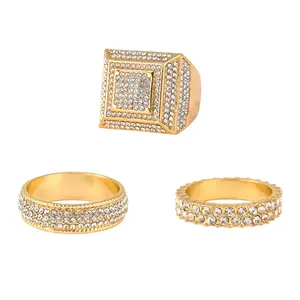 Square Ring Set (3 Pieces) – Fashion Jewelry Set
