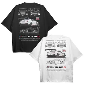 Drive in Style: Car-Themed T-Shirts, Gran Turismo GTR Nismo T-Shirt, Gran Turismo GTR Nismo Technical Specs T-Shirt, Racing Sport Car Shirt Menswear
