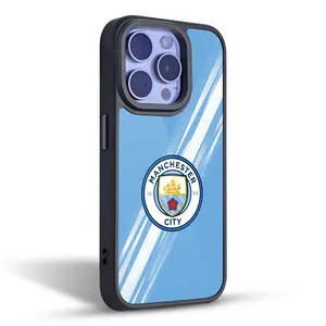 Head Case Designs Manchester City Man City FC 2025/26 Badge Kit Home Gel Armour Case For Apple iPhone 11