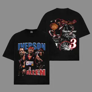 The Answer Allen Iverson Shirt Premium Cotton, The Answer Fans, The Answer Shirt, Philly Faithful Fans, Basketball Shirt, Game Day Fit