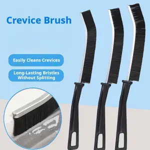 3pcs Multi-Functional Gap Cleaning Brushes, Ideal for Narrow Gaps and Corners, Essential Home Cleaning Tool, Daily Household Use