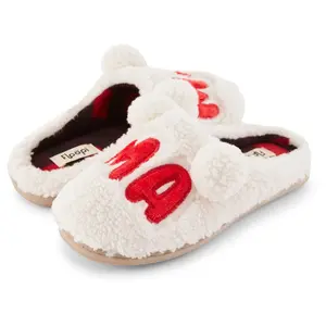 Floopi Family Set Faux Sherpa Ladies "MAMA" Clo g Slipper