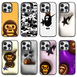 Bape phone Cases For iPhone 17 16 15 14 13 12 Promax Pro Plus, hard shell protection ,best Gift