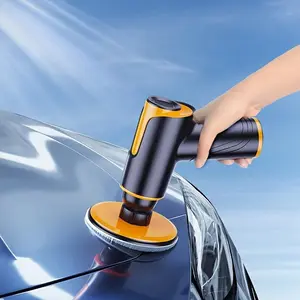 Cordless Electric Sander, Buffer Polisher with 2x2000mAh, Variable Speed 1700--2500 RPM,  Polisher and Buffers for  Detailing, Waxing, Polishing, Scratch Removal
