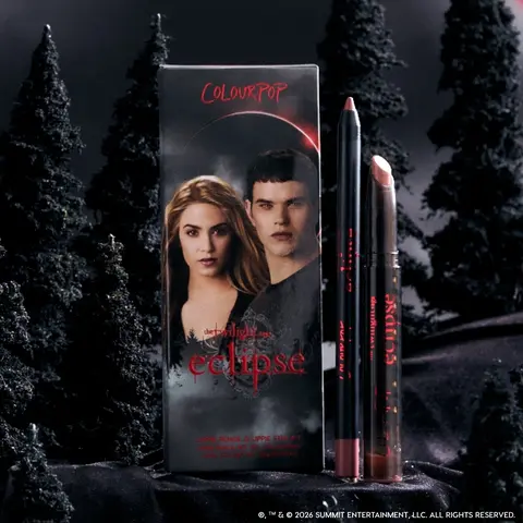 ColourPop x The Twilight Saga Eclipse Lip Kits - Limited Edition Lip Kits with Lippie Pencil & Stix for Rich Pigment