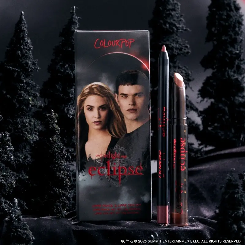 ColourPop x The Twilight Saga Eclipse Lip Kits - Limited Edition Lip Kits with Lippie Pencil & Stix for Rich Pigment