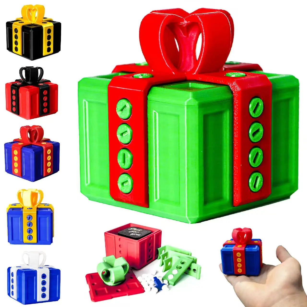 Annoying Gift Box, Creative Christmas Gift Box, Unique Present Idea, Perfect for Holidays, Innovative Packaging Design