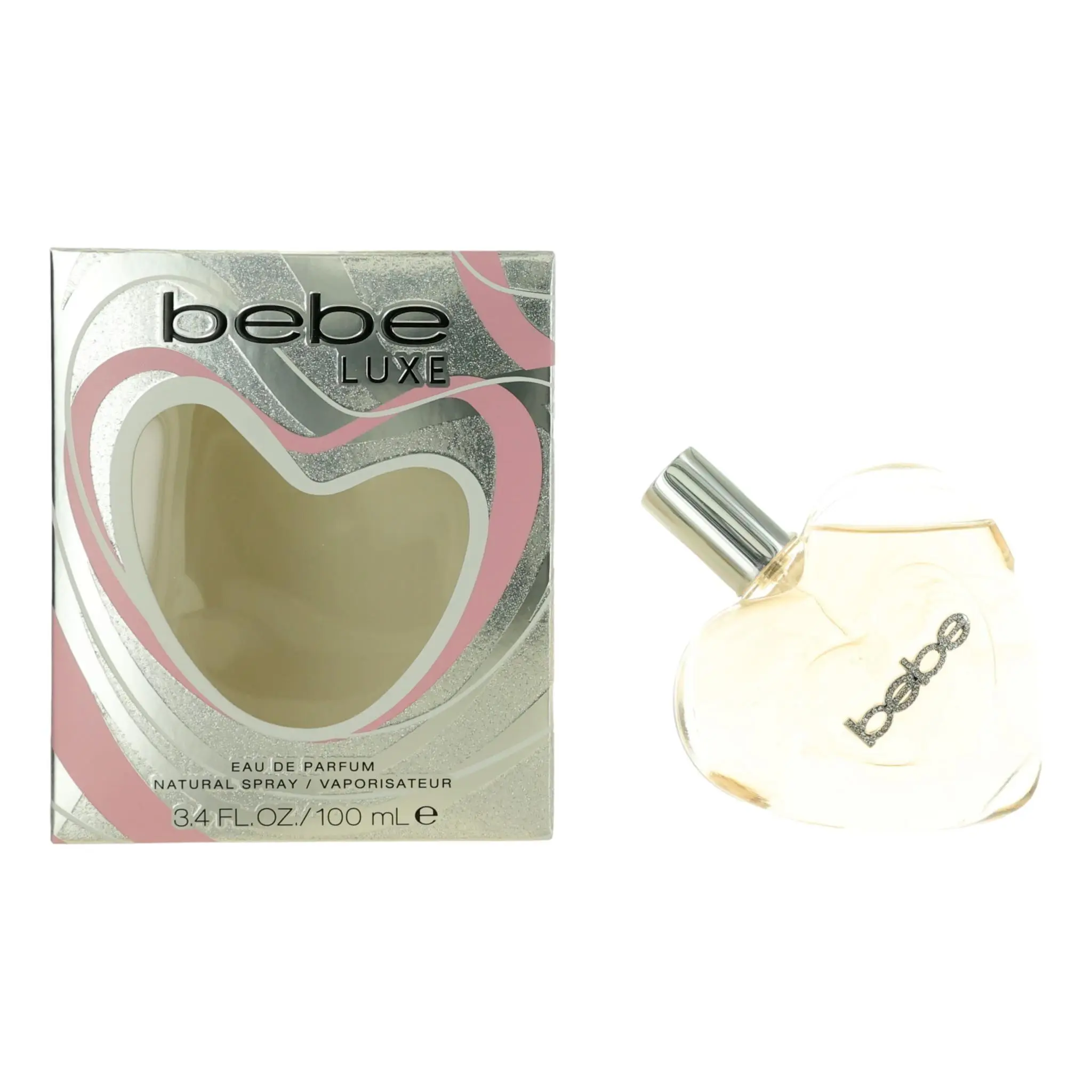Bebe Luxe Eau de Parfum Spray for Women, an Authentic Women's Fragrance from the Bebe Perfume Collection, 3.4 fl oz, Eau De Parfum Spray Women's Fragrance