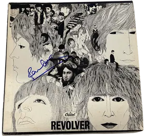 Paul McCartney of The Beatles Authentic Autographed Vinyl Record