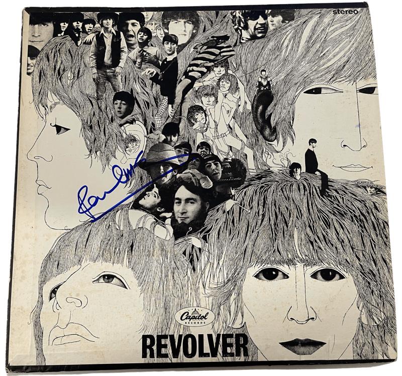Paul McCartney of The Beatles Authentic Autographed Vinyl Record