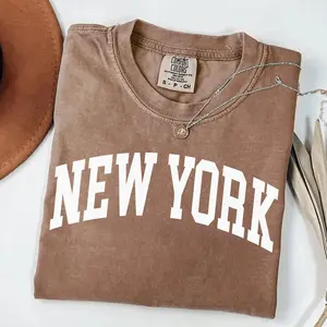 (Sale Off Up To 50%) Vintage New York Shirt, NYC Tee, Distressed Graphic Tee, Retro NY T-shirt, Urban City Top, Hipster Apparel, New York Gift, Full Color, For Men, For Women, Casual, Classic Fashion, Tee Print