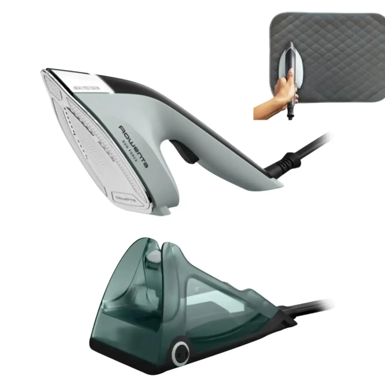 Rowenta Duo Force | 2-in-1 Steam Iron and Clothes Steamer | Versatile and Efficient Garment Care