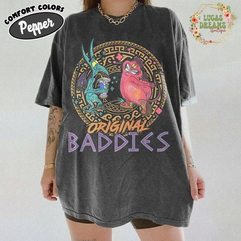 Comfort Colors Vintage Hercules Pain and Panic Crayon Sketch Shirt, Original Baddies Hades Tee