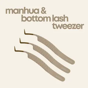 NEW* Manhua & Bottom Lash Tweezers