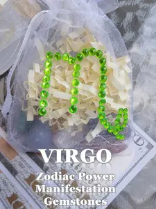 VIRGO ZODIAC POWER GEMSTONE CRYSTAL SET