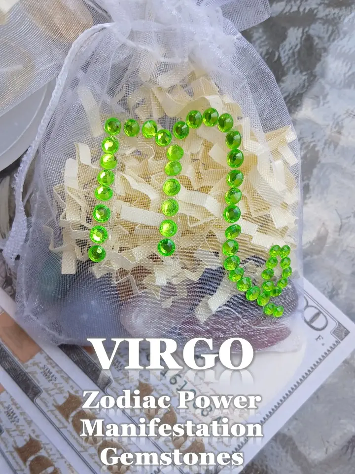 VIRGO ZODIAC POWER GEMSTONE CRYSTAL SET