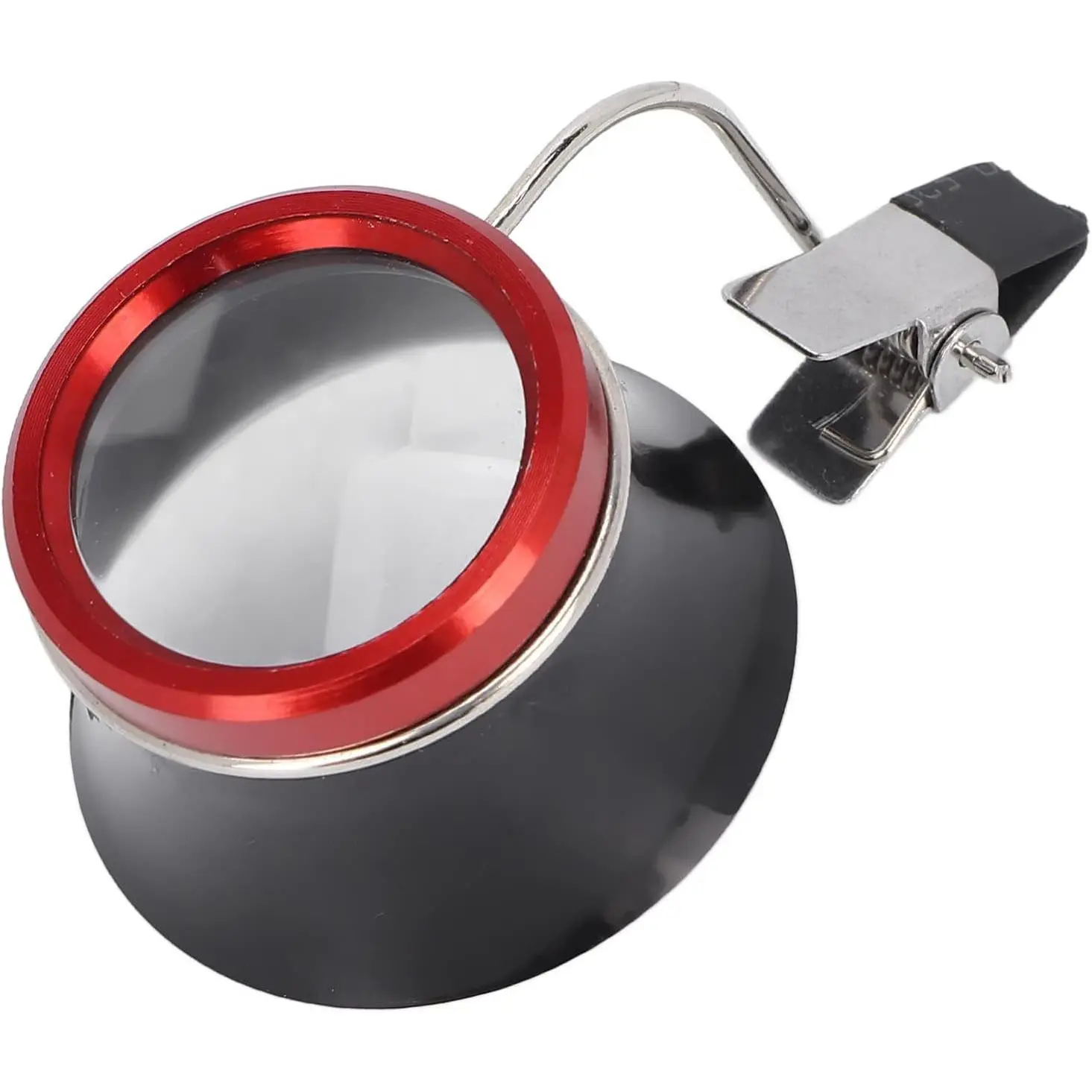 5x Magnifying Glass Eye Loupe with Clip - Professional Portable Tool for Watchmakers, Jewelry Repair