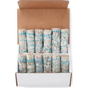"Sustainably Grown Smudge Sticks for Energy Cleansing ~ White Sage Bundles ~ 12 Pack Bulk Wholesale ~ Natural & Reusable ~ Purifying Spiritual Rituals" Scent Fragrance Perfume Scented Aroma pest  conteol effective cockroach control trash  can  cleaner